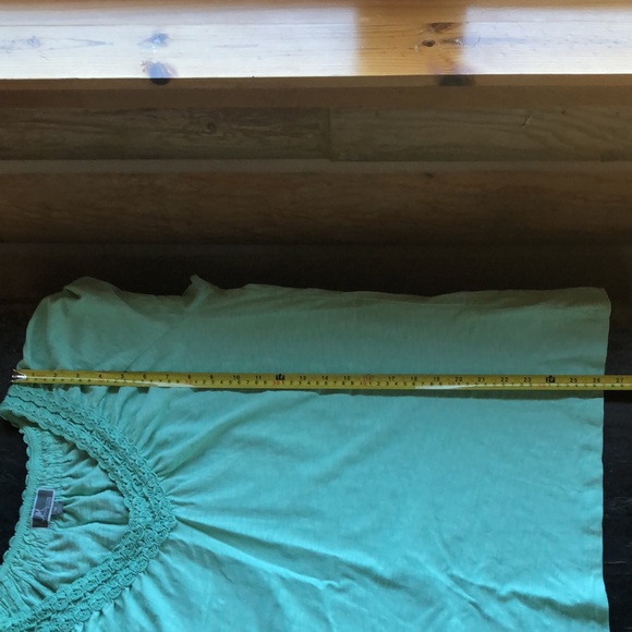 JM Collection Women Sage Green T-shirt - Picture 8 of 11